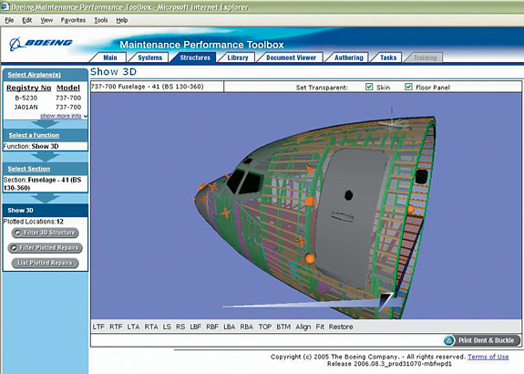 Screenshot - 3-D AIRFRAME MODEL 